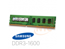 RAM Samsung 4GB DDR3-1600 1Rx8 1.35v ECC REG RoHS DIMM, HMT451R7BFR8A-PB